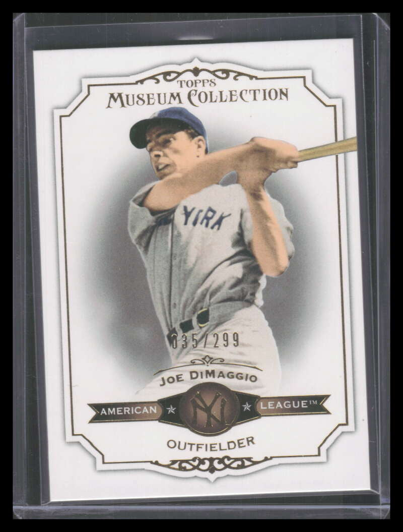 2012 Topps Museum Collection Copper 81 Joe DiMaggio 35/299