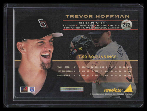 1994 Pinnacle Artist's Proofs 272 Trevor Hoffman /1000