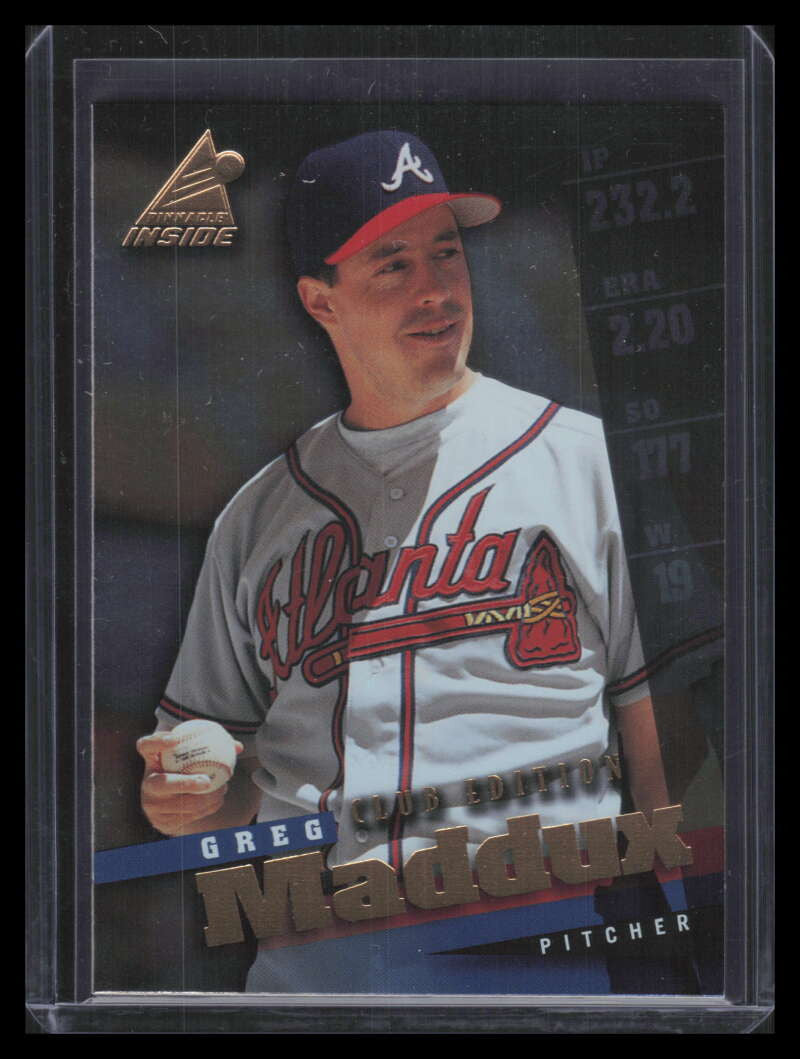 1998 Pinnacle Inside Club Edition 31 Greg Maddux 140015