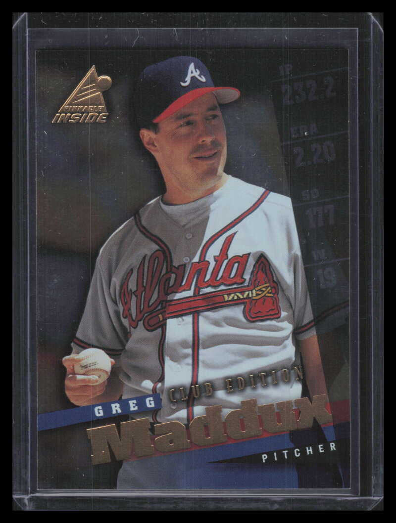 1998 Pinnacle Inside Club Edition 31 Greg Maddux 140016