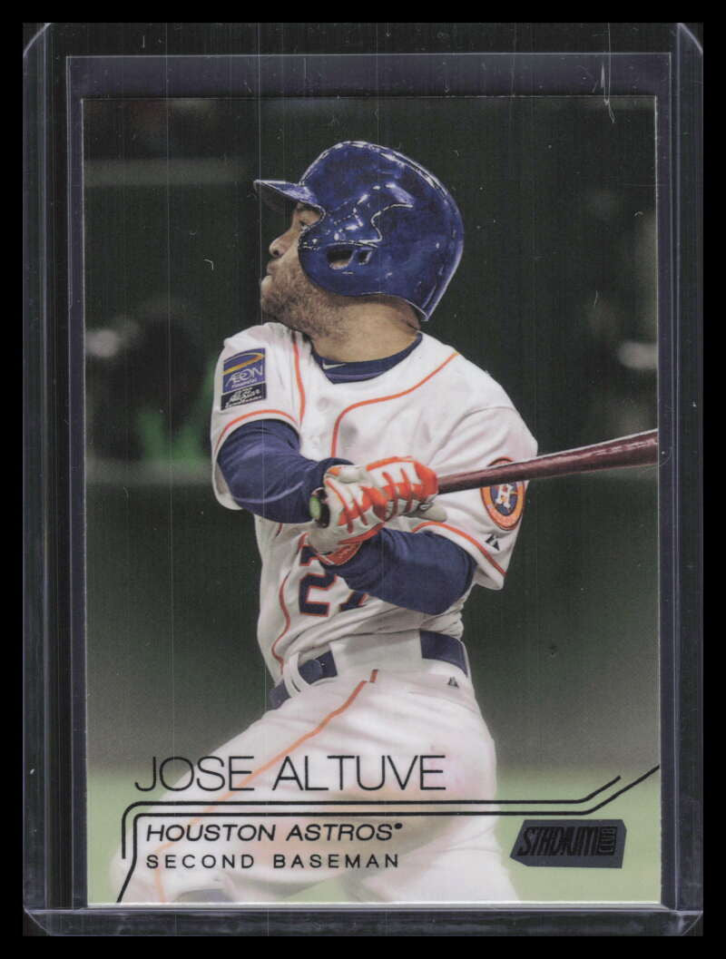 2015 Stadium Club Black 205 Jose Altuve /201