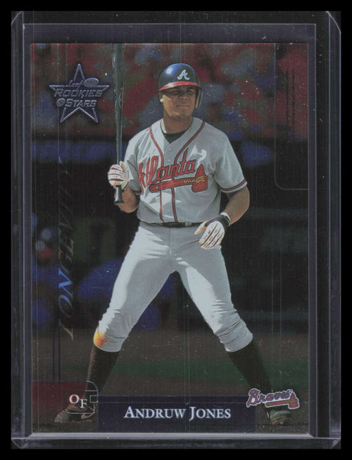 2002 Leaf Rookies and Stars Longevity 127 Andruw Jones 77/100