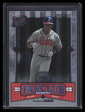 2002 Donruss Best of Fan Club Spotlight 276 Andrus Jones FC 68/100 Favorites