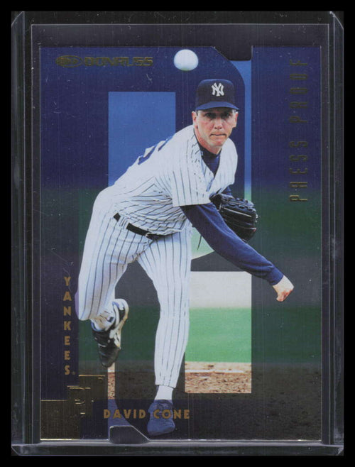 1997 Donruss Gold Press Proofs 70 David Cone /500