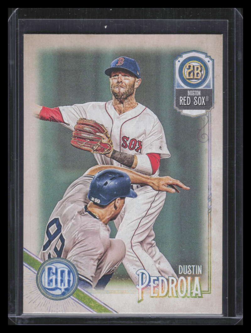 SOLD 151179 2018 Topps Gypsy Queen Bazooka Back 267 Dustin Pedroia