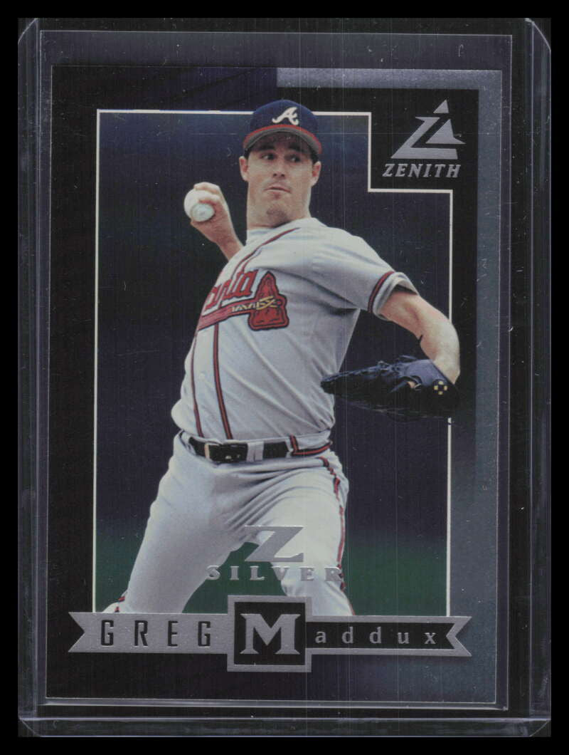 1998 Zenith Z-Silver 12 Greg Maddux