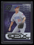 2005 Zenith Epix Purple Play 19 Greg Maddux 293/350
