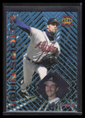 1997 Pacific Prisms Light Blue 83 John Smoltz