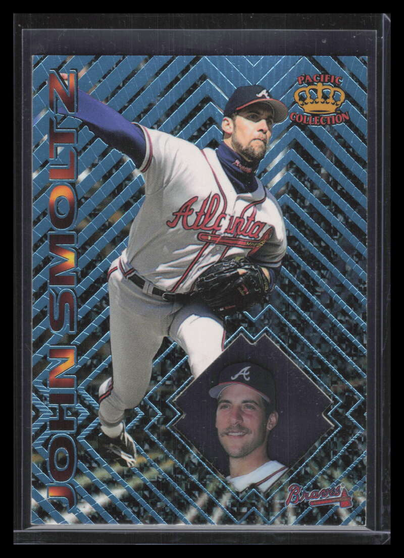 1997 Pacific Prisms Light Blue 83 John Smoltz