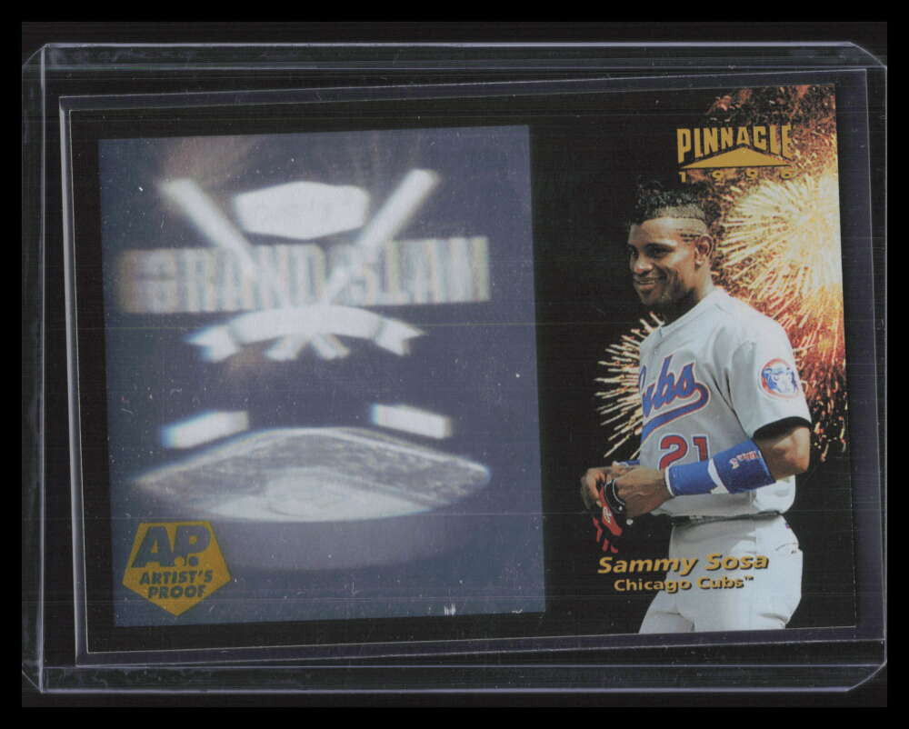 1996 Denny's Holograms Grand Slam Artist's Proofs 5 Sammy Sosa