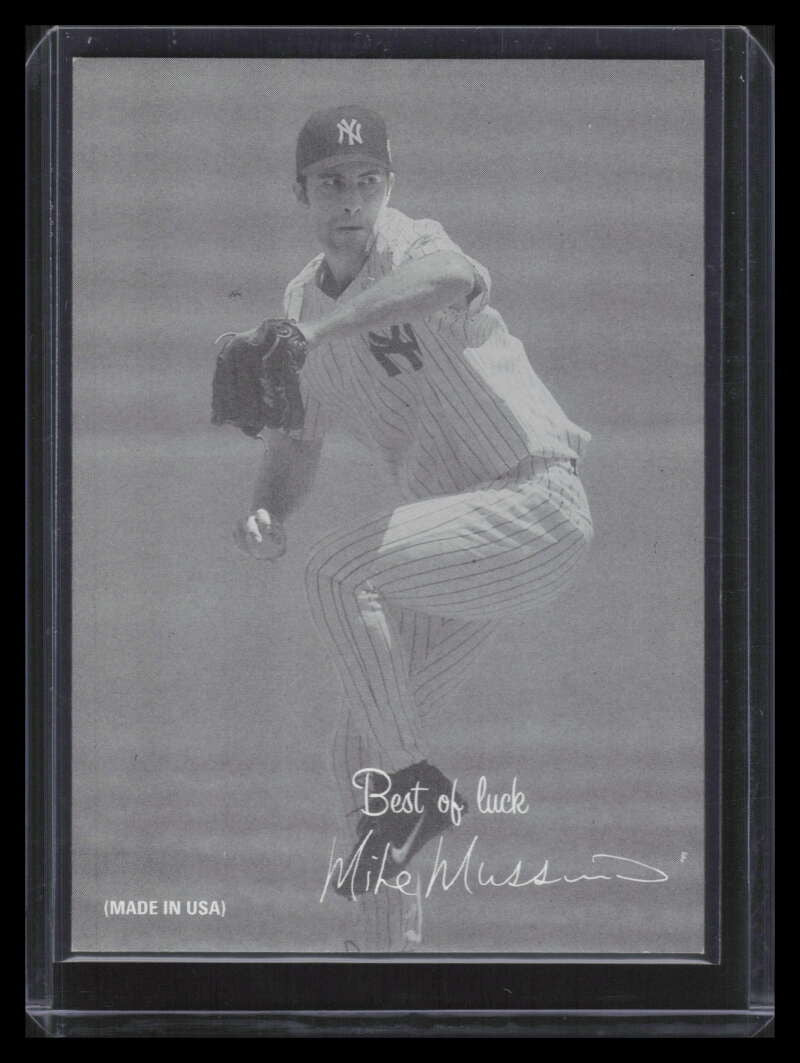 2004 Leaf Exhibits 1939-46 Best of Luck Right 27 Mike Mussina 11/46