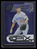 2005 Zenith Epix Blue Season 19 Greg Maddux 127/250