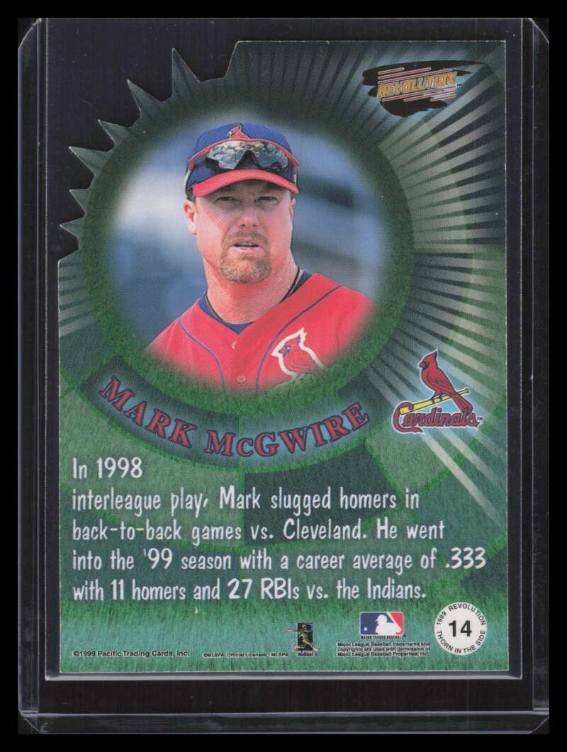 1999 Revolution Thorn in the Side 14 Mark McGwire 140242