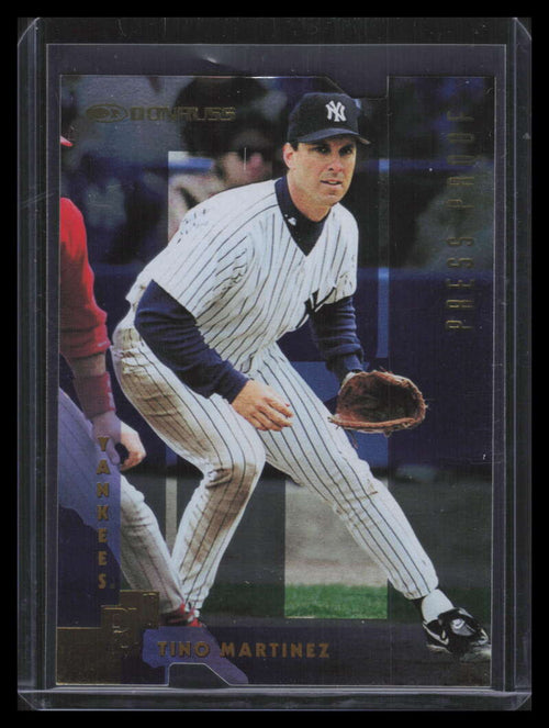 1997 Donruss Gold Press Proofs 55 Tino Martinez /500