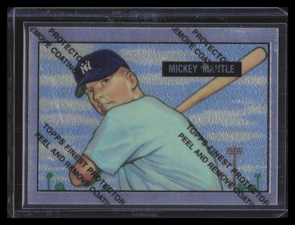 1996 Topps Mantle Finest 1 Mickey Mantle 1951 Bowman 140268