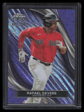2024 Topps Chrome Black Purple Mini-Diamond Refractor 39 Rafael Devers 41/150