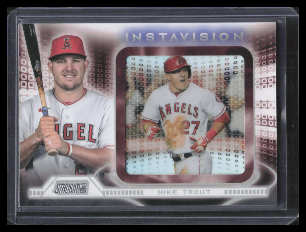 2021 Stadium Club Instavision IVCMT Mike Trout