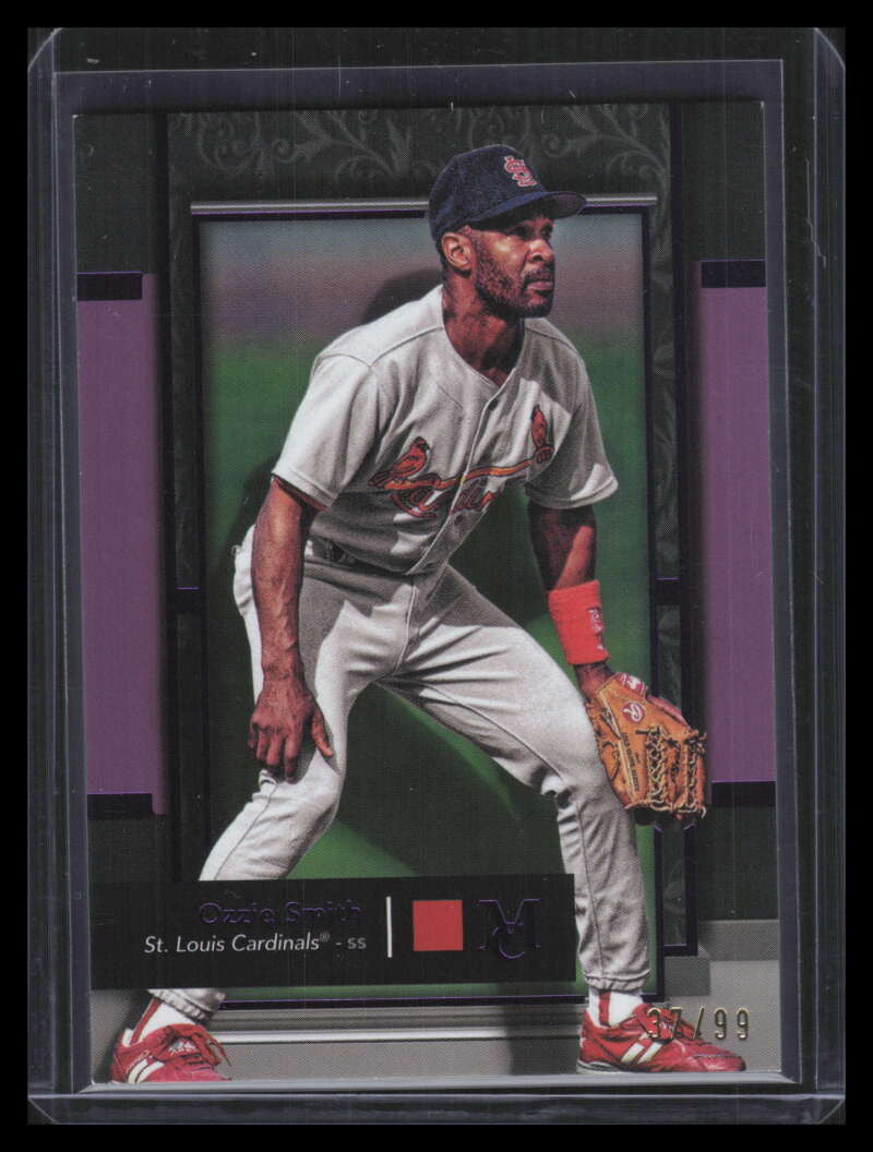 DELETE 151388 2024 Topps Museum Collection Amethyst 5 Ozzie Smith 37/99