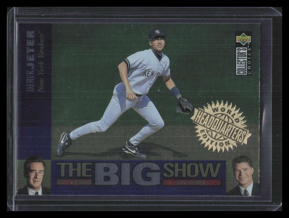 1997 Collector's Choice The Big Show World Headquarters 34 Derek Jeter ID: 151397