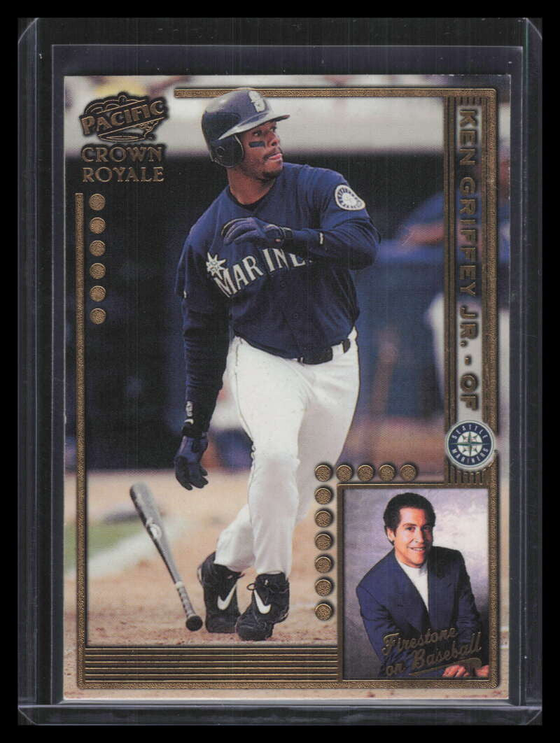 DELETE 151402 1998 Crown Royale Roy Firestone on Baseball 19 Ken Griffey Jr.
