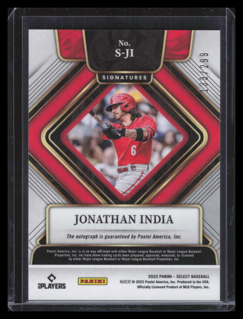 2022 Select Signatures 9 Jonathan India Auto 133/299