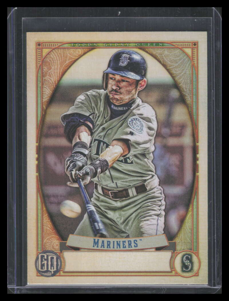 2021 Topps Gypsy Queen Missing Nameplate 316 Ichiro Suzuki