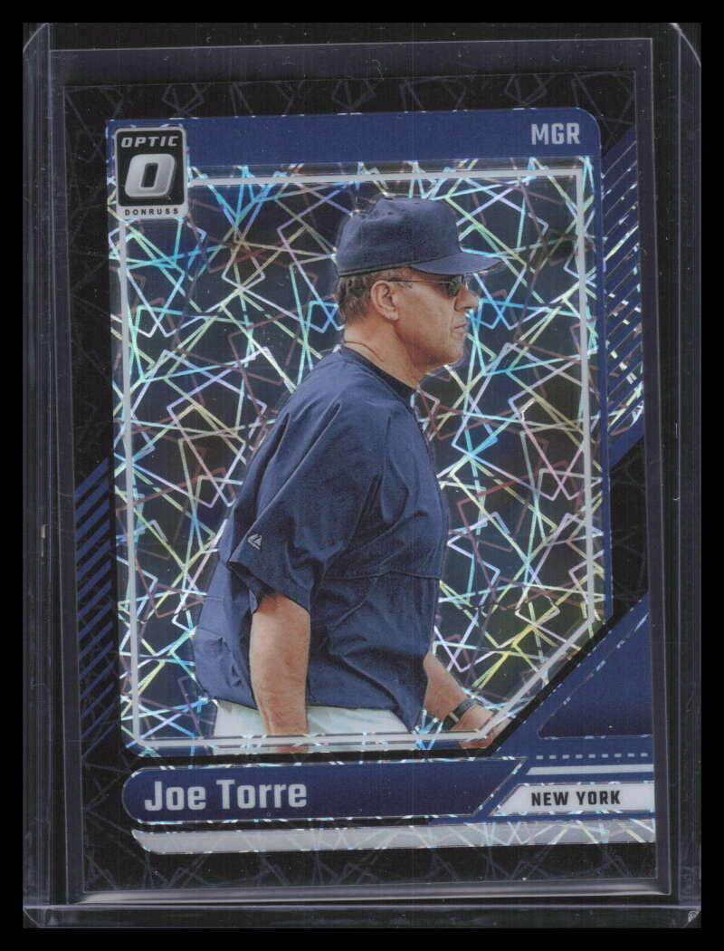 2024 Donruss Optic Black Velocity Refractor 99 Joe Torre 28/39