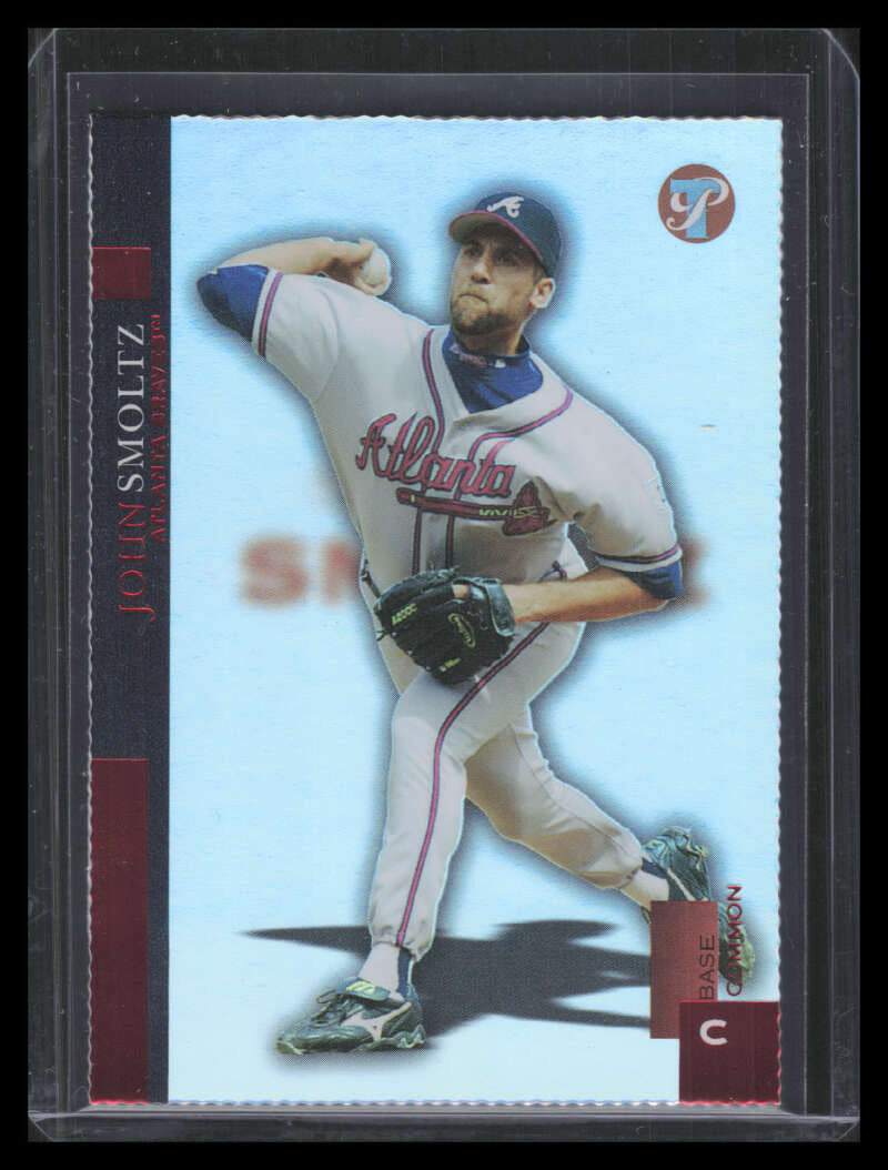 SOLD 151463 2005 Topps Pristine Die Cut Red 49 John Smoltz 25/66