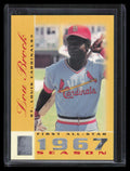 SOLD 151498 2003 Topps Tribute Perennial All-Star Gold 13 Lou Brock 25/67