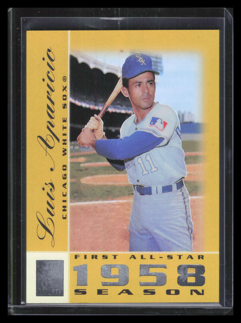 SOLD 151504 2003 Topps Tribute Perennial All-Star Gold 19 Luis Aparicio 48/58