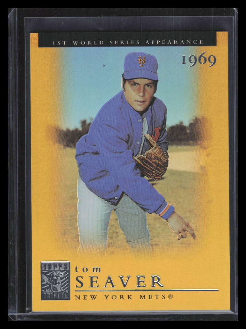 DELETE 151524 2003 Topps Tribute World Series Gold 70 Tom Seaver 69 62/100 1969