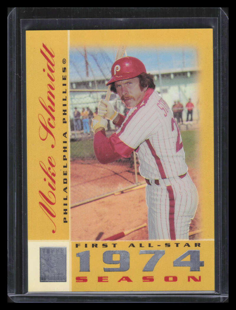 2003 Topps Tribute Perennial All-Star Gold 11 Mike Schmidt 35/74