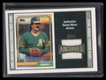 2002 Topps Archives Uniform Relics TURDE Dennis Eckersley 92 Jersey 1992