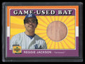 2001 Upper Deck Decades 1970's Game Bat BREJ Reggie Jackson Bat