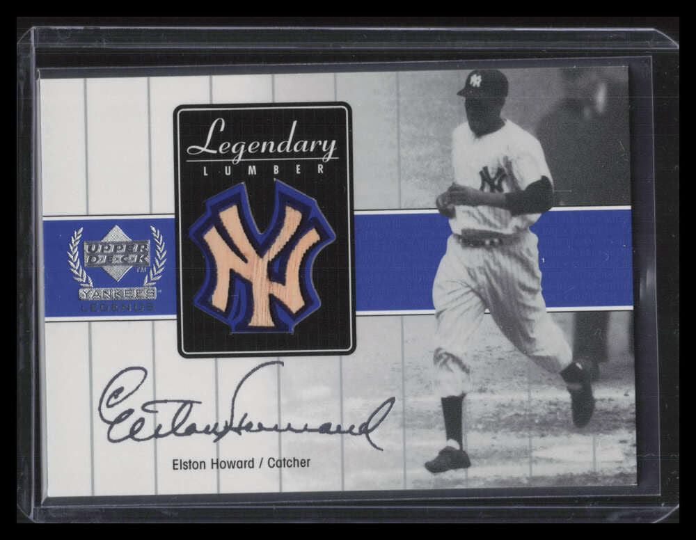 2000 Upper Deck Yankees Legends Legendary Lumber EHLL Elston Howard Bat 140599