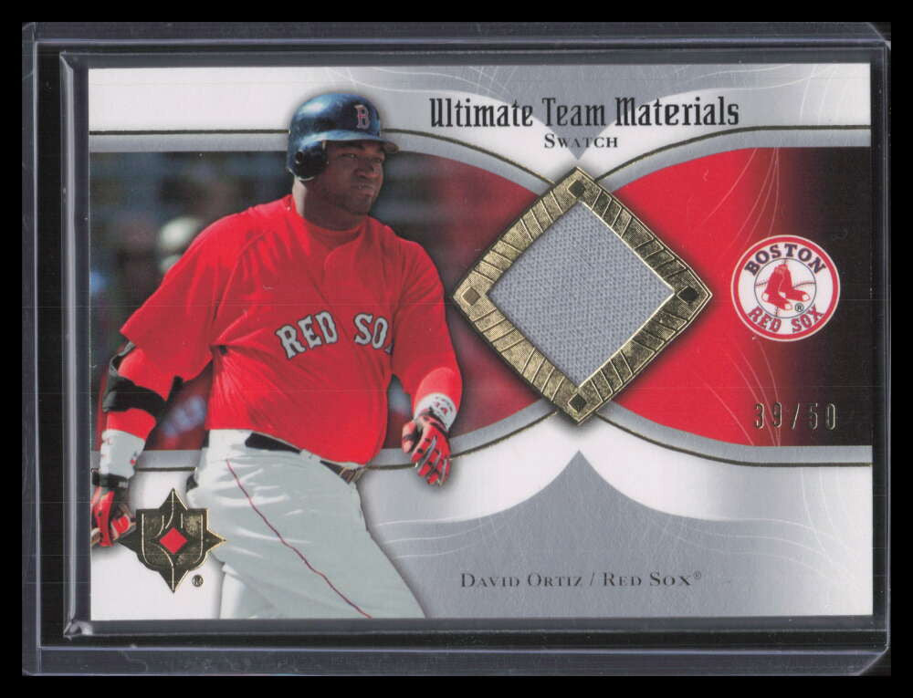 2007 Ultimate Collection Ultimate Team Materials DO David Ortiz Jersey 39/50