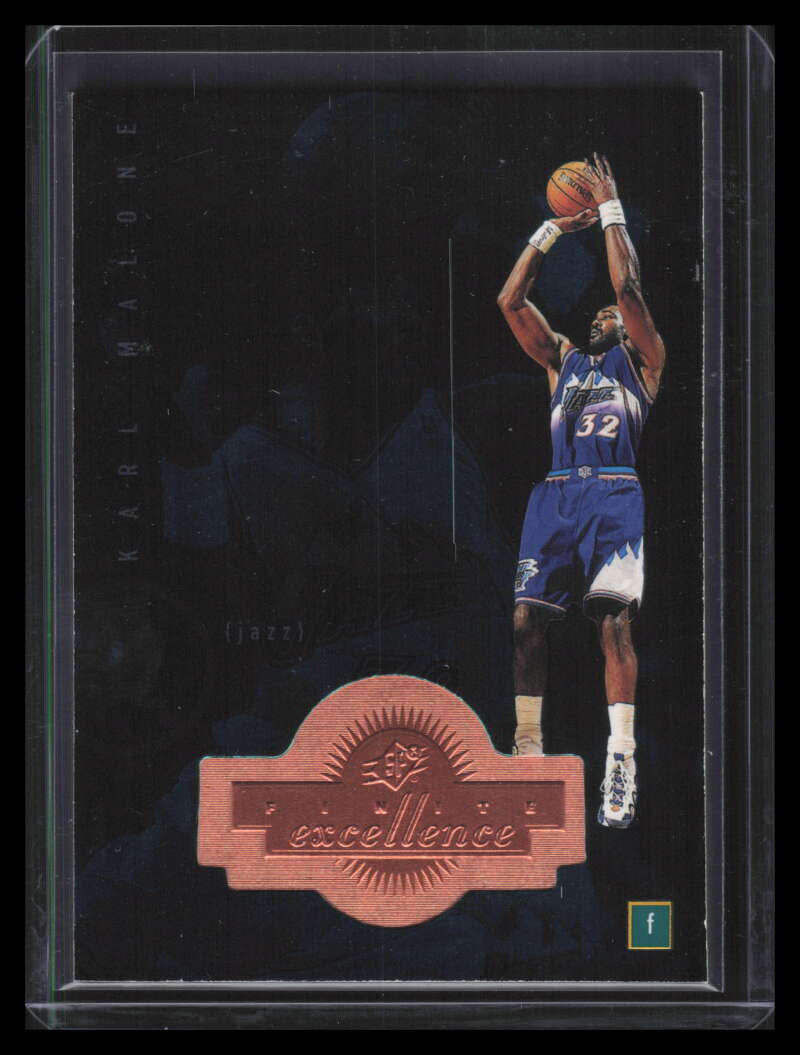 1998-99 SPx Finite 202 Karl Malone FE 580/1770 Finite Excellence
