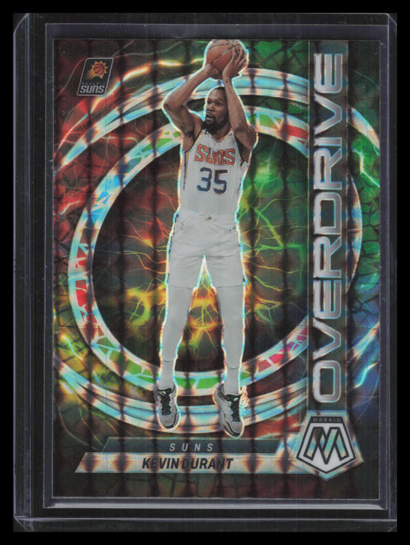 2022-23 Panini Mosaic Overdrive 21 Kevin Durant