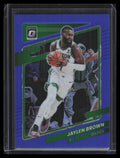 2021-22 Donruss Optic Blue Refractor 19 Jaylen Brown 51/59