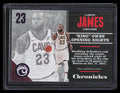 SOLD 151943 2017-18 Panini Chronicles Purple 76 LeBron James 26/149