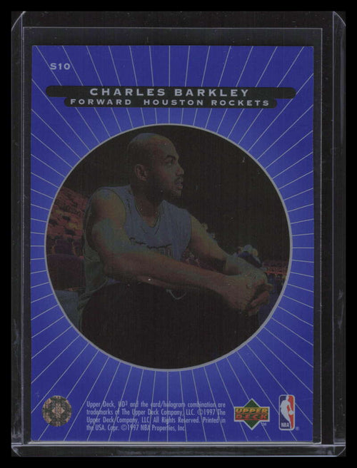 1996-97 UD3 Superstar Spotlight s10 Charles Barkley