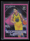 2018-19 Donruss Optic Express Lane Pink Refractor 25 Klay Thompson 24/25