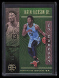 SOLD 151970 2019-20 Panini Illusions Trophy Collection Green 100 Jaren Jackson Jr. 2/5