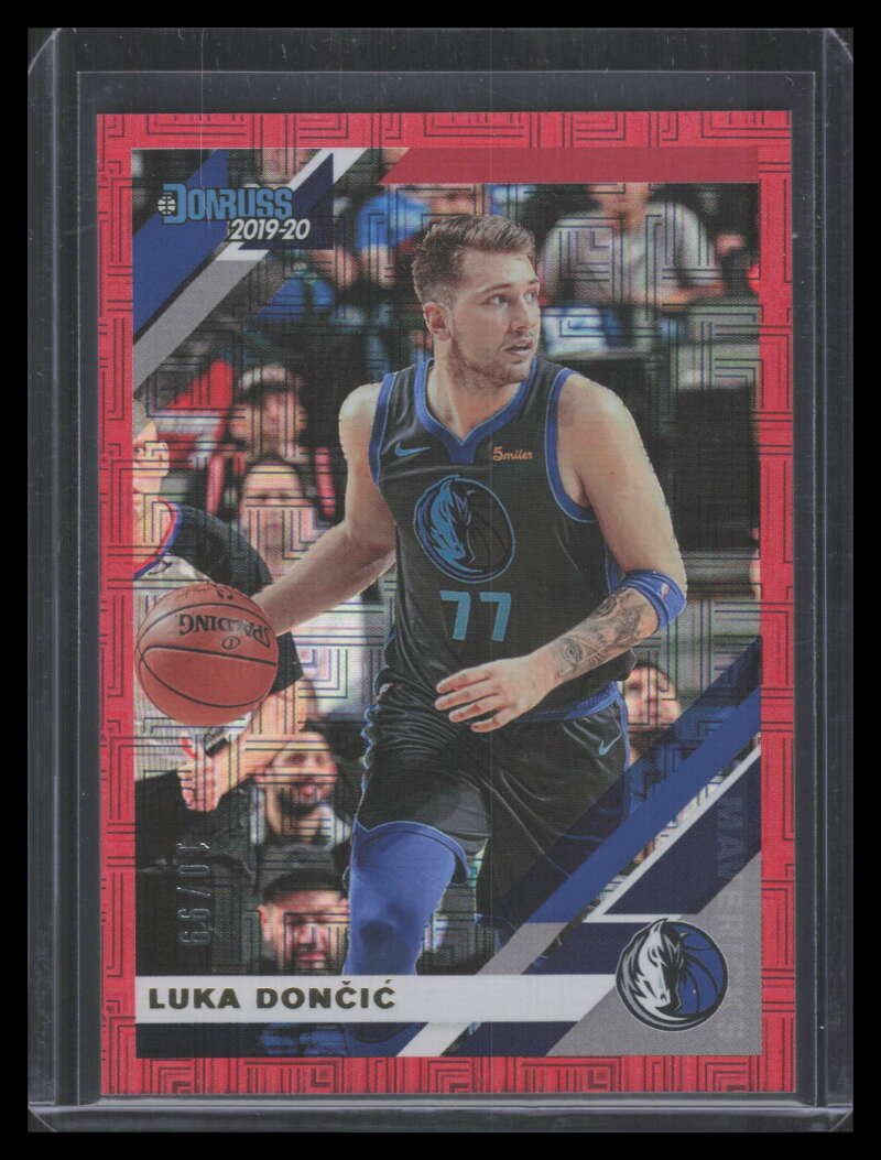 2019-20 Donruss Infinite Red 46 Luka Doncic 10/99