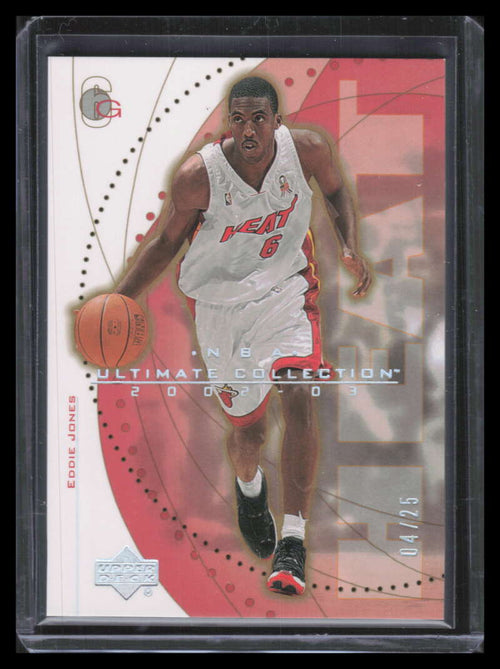 2002-03 Ultimate Collection Ultimate Parallel 30 Eddie Jones 4/25