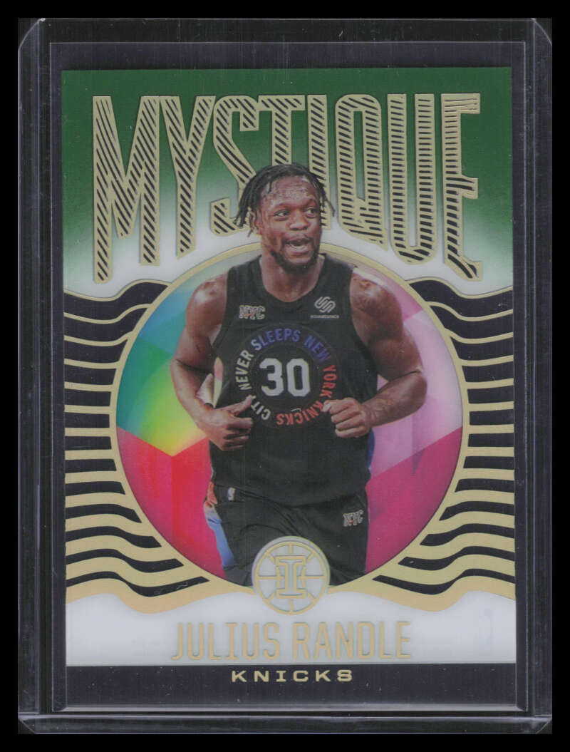SOLD 152014 2020-21 Panini Illusions Mystique Green 8 Julius Randle 2/5