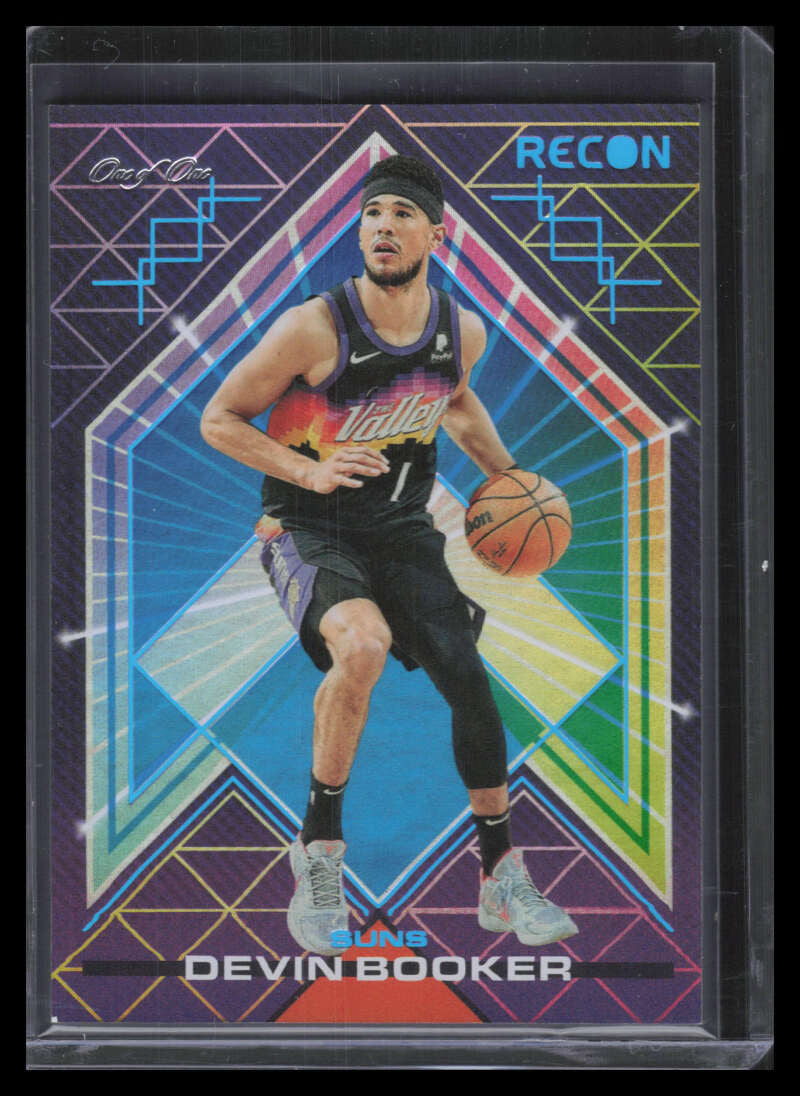 2021-22 Panini Recon Holo Platinum 90 Devin Booker 1/1
