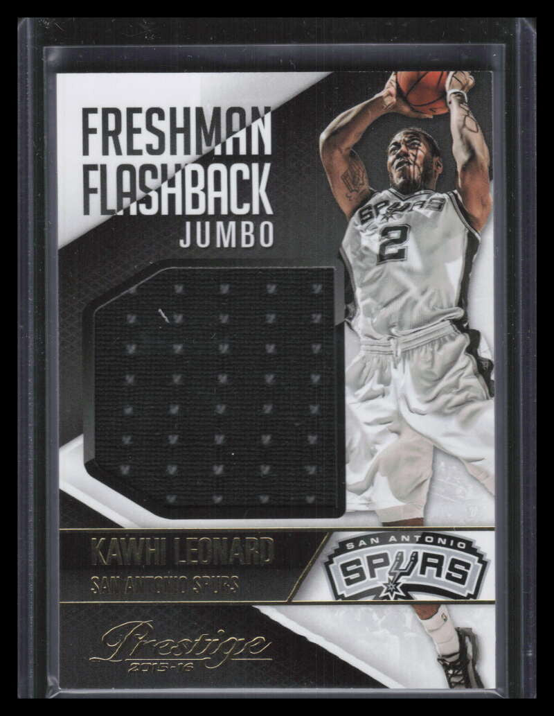 2015-16 Prestige Freshman Flashback Jumbo Materials 9 Kawhi Leonard Jersey