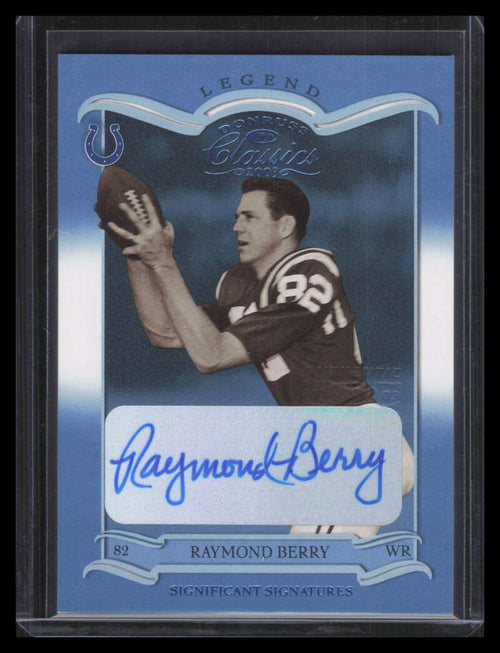 2003 Donruss Classics Significant Signatures 141 Raymond Berry Auto 38/150