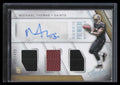 SOLD 152154 2016 Absolute 213 Michael Thomas Rookie Triple Ball Jersey Auto 321/499